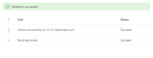 Office 365 - 验证成功