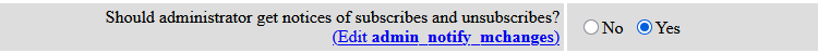 管理员是否应收到订阅和退订的通知？
