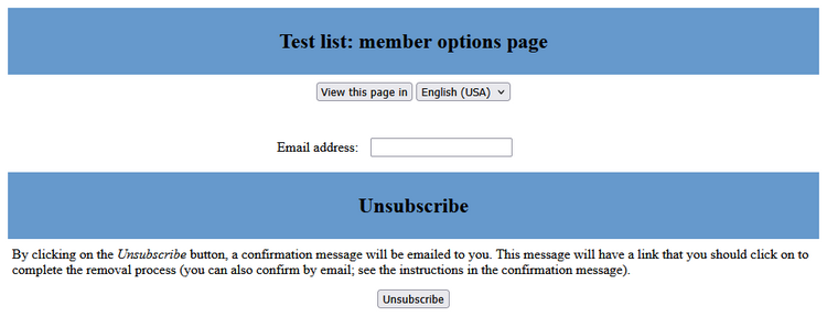 列表：会员选项页面