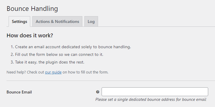 mailpoet - 退信处理